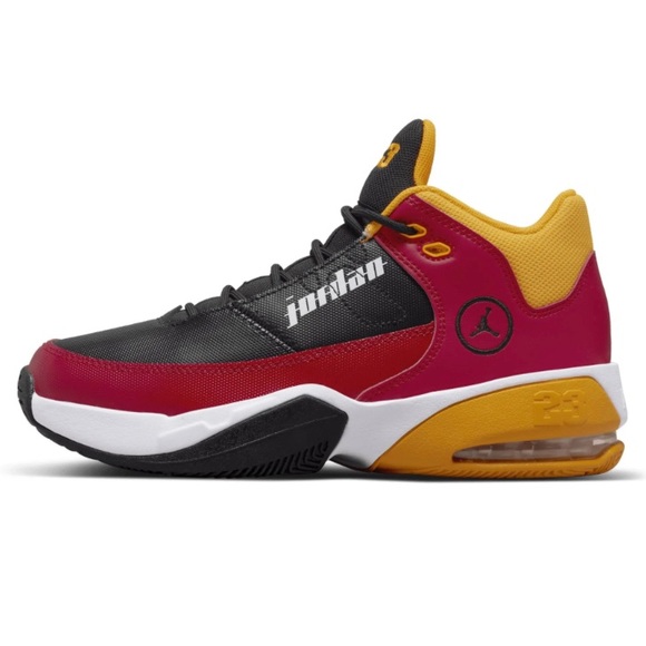 Jordan Max Aura 3 SE GS Red Black University Gold DJ6245 607 Men’s 6 Wmns 7.5 - Picture 12 of 12